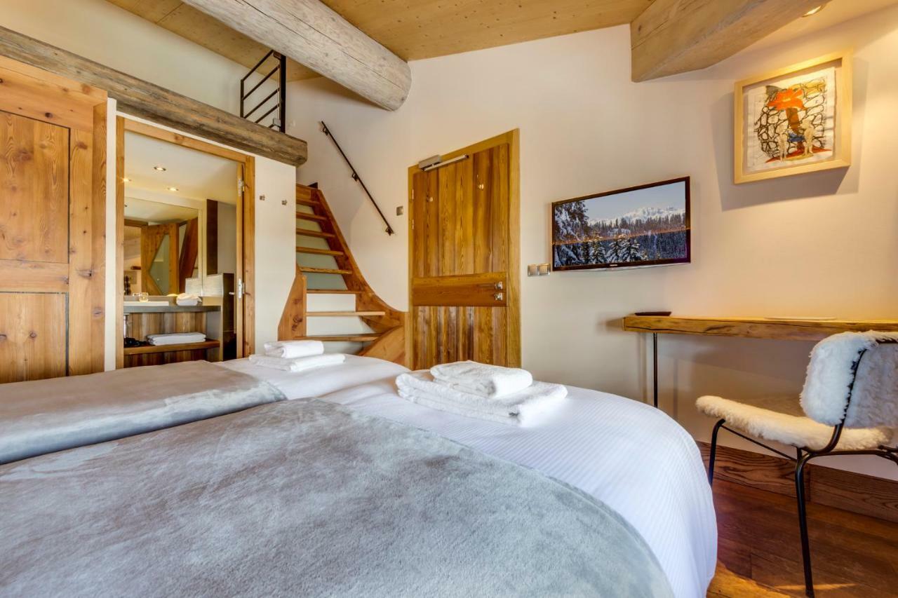 Chalet Hotel Du Fornet วาลดีแซร์ ภายนอก รูปภาพ